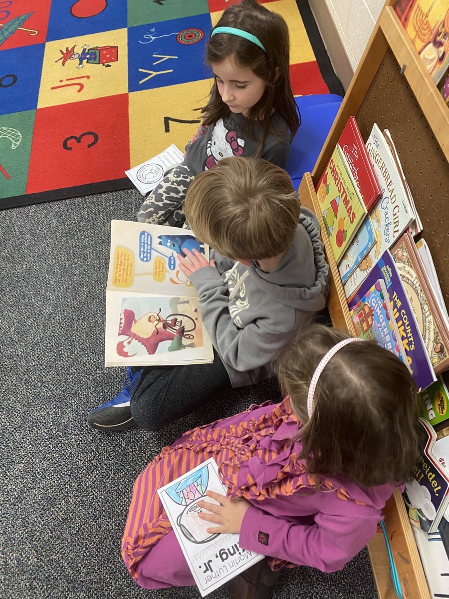 MrsGerew's tweet photo. Our first Book Buddies session ❤️🥰❤️ Thank you to Ms. Neisler’s Class #readingwithaBuddy #track2Fun https://t.co/mJ0y3xrdRI