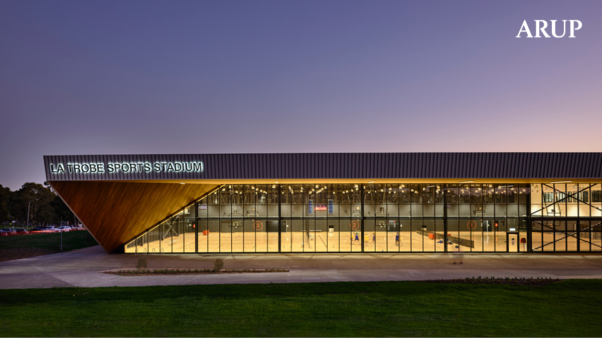ArupAustralasia's tweet image. World class #sport is thriving at @latrobe Sport #Stadium. We designed the #NetPositive venue using solar photovoltaic panels which generate more energy than the stadium uses. Read more: bit.ly/3kjI860
