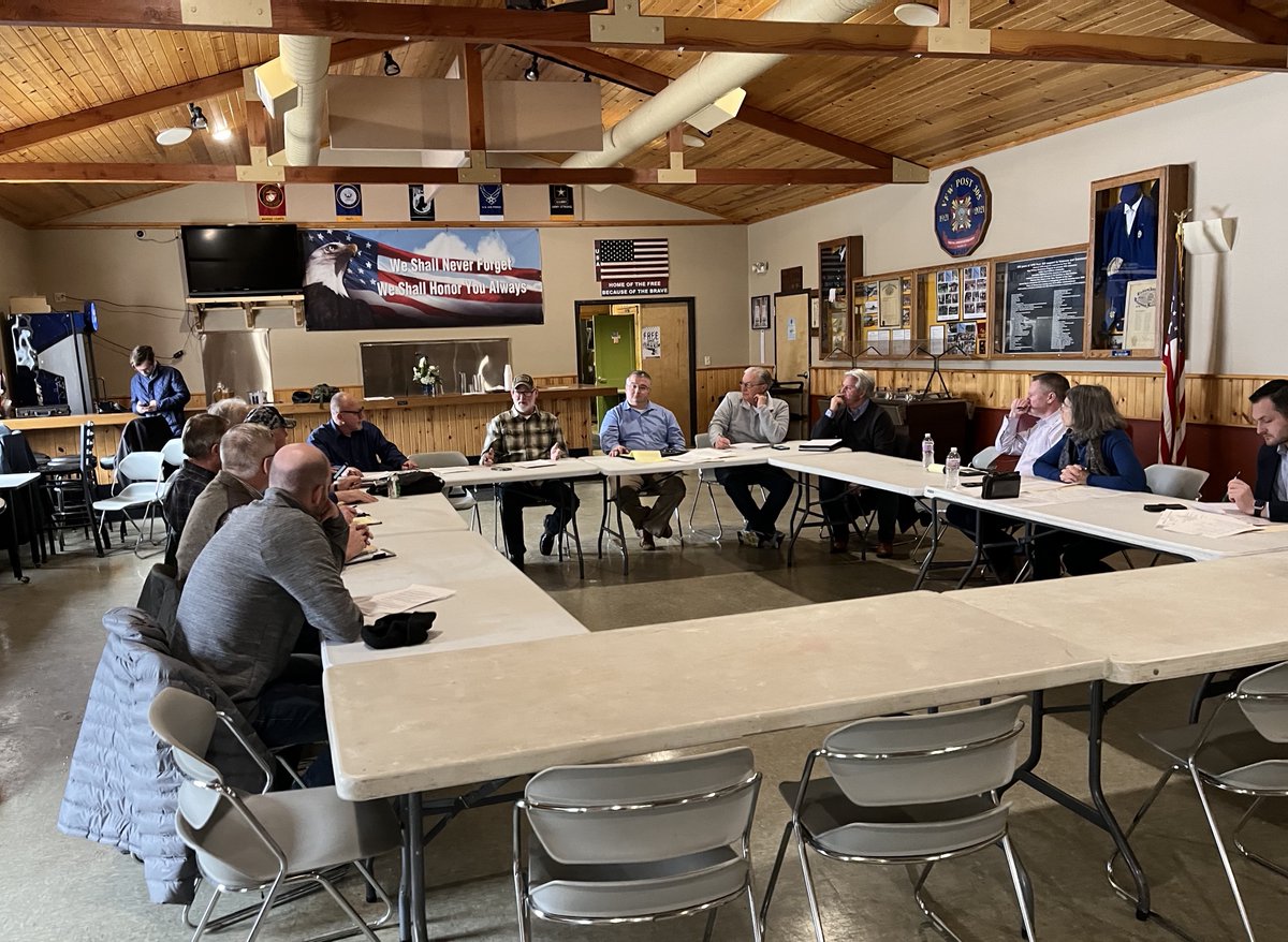 Rep. Derrick Van Orden Press Office on Twitter "📍 Eau Claire Newly appointed to