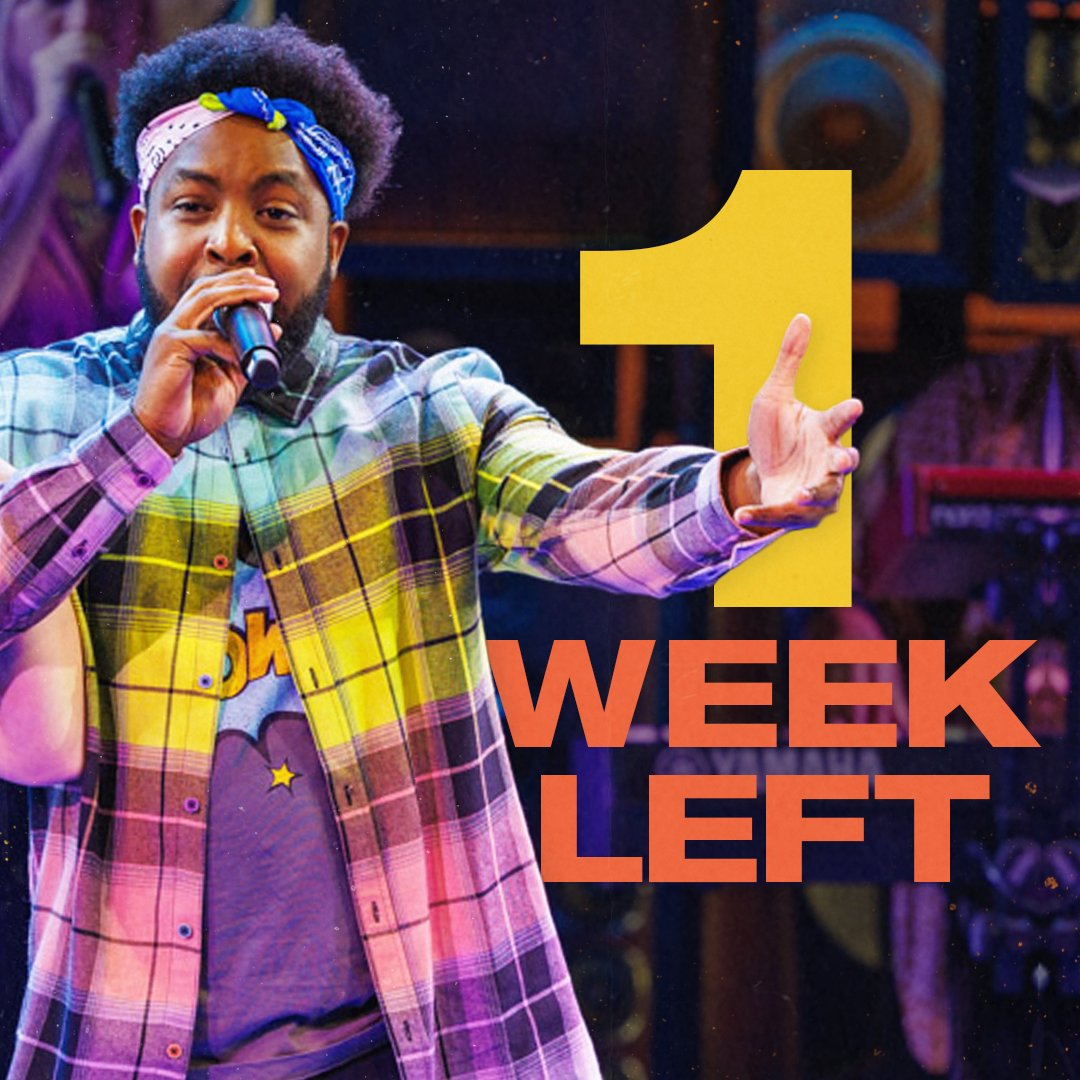 We're entering our final week of performances, y'all! Catch us while you can: FreestyleLoveSupreme.com