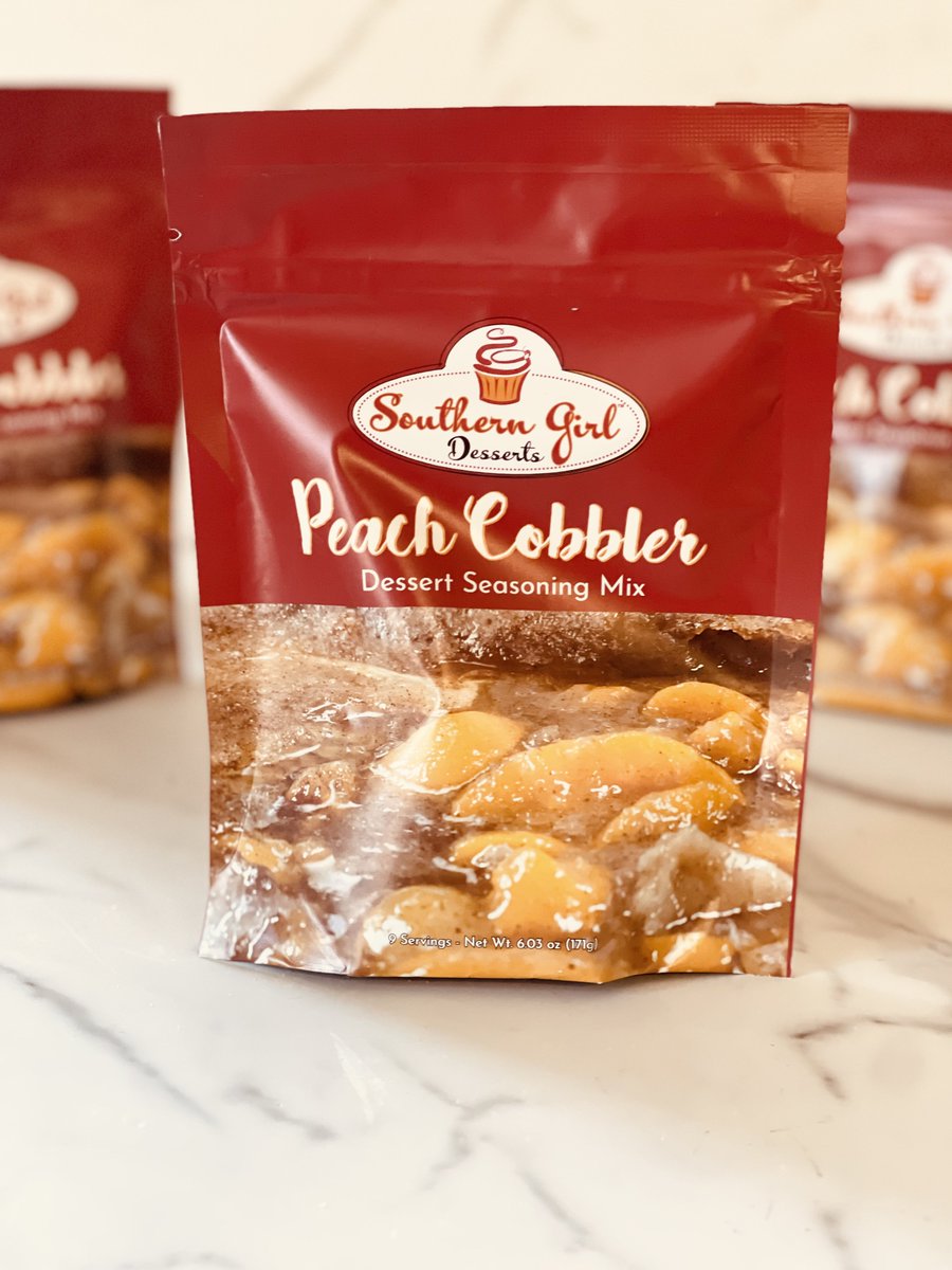 dessertdivas's tweet photo. Whether you bake and you just don't feel like it, or you need a little assistance in the kitchen, we got you!

Take your peach cobbler to the next level with the first in our line of Dessert Seasonings: https://t.co/Tllwanb7xV https://t.co/zZPPtbdEPZ
