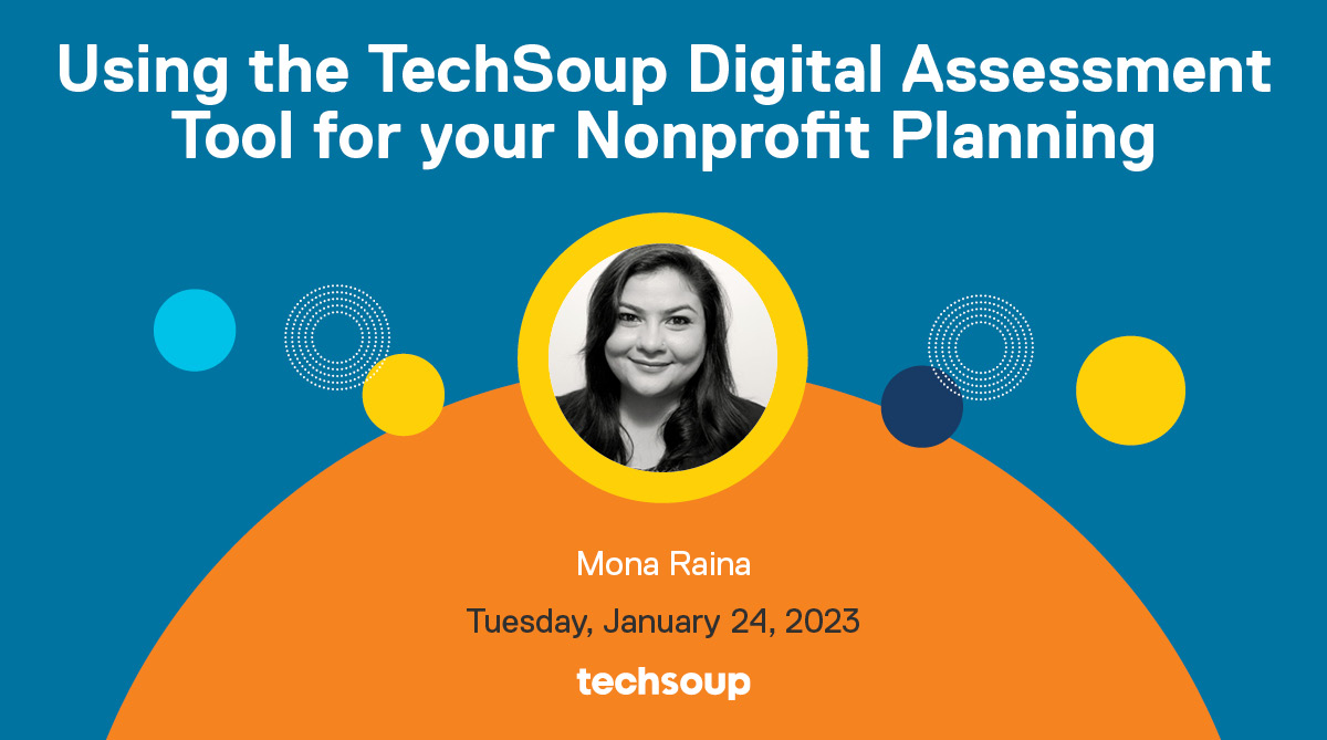 TechSoup's tweet photo. #TechSoup’s digital assessment tool can help assess your #nonprofit's digital capabilities and provide recommendations on how to improve them, at no cost.

Join our #TSWebinar on January 24th at 10am PT, to learn more: https://t.co/o0oTTCookq

#NPTech #NonprofitTech #Nonprofits https://t.co/12KDnOLWlx