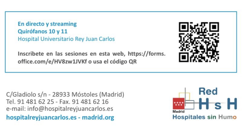 DAVID CARRACEDO CALV (@davidcarracedoc) on Twitter photo El próximo 2 de Febrero celebramos los 10 años del programa de cirugía robótica del <a href="/HUReyJuanCarlos/">Hosp.Rey Juan Carlos</a> con un fabuloso programa. Tenemos una mesa muy interesante en Urología con <a href="/gabrielogaya/">Gabriel Ogaya</a> <a href="/minerviniandre/">Andrea Minervini</a> <a href="/vipulpatelmd/">Vipul Patel, MD</a> davidsubira <a href="/MiguelSEncinas/">Miguel S. Encinas</a> <a href="/CarmenGEnguita/">Carmen GEnguita</a> y Antonio Allona El próximo 2 de Febrero celebramos los 10 años del programa de cirugía robótica del <a href="/HUReyJuanCarlos/">Hosp.Rey Juan Carlos</a> con un fabuloso programa. Tenemos una mesa muy interesante en Urología con <a href="/gabrielogaya/">Gabriel Ogaya</a> <a href="/minerviniandre/">Andrea Minervini</a> <a href="/vipulpatelmd/">Vipul Patel, MD</a> davidsubira <a href="/MiguelSEncinas/">Miguel S. Encinas</a> <a href="/CarmenGEnguita/">Carmen GEnguita</a> y Antonio Allona
