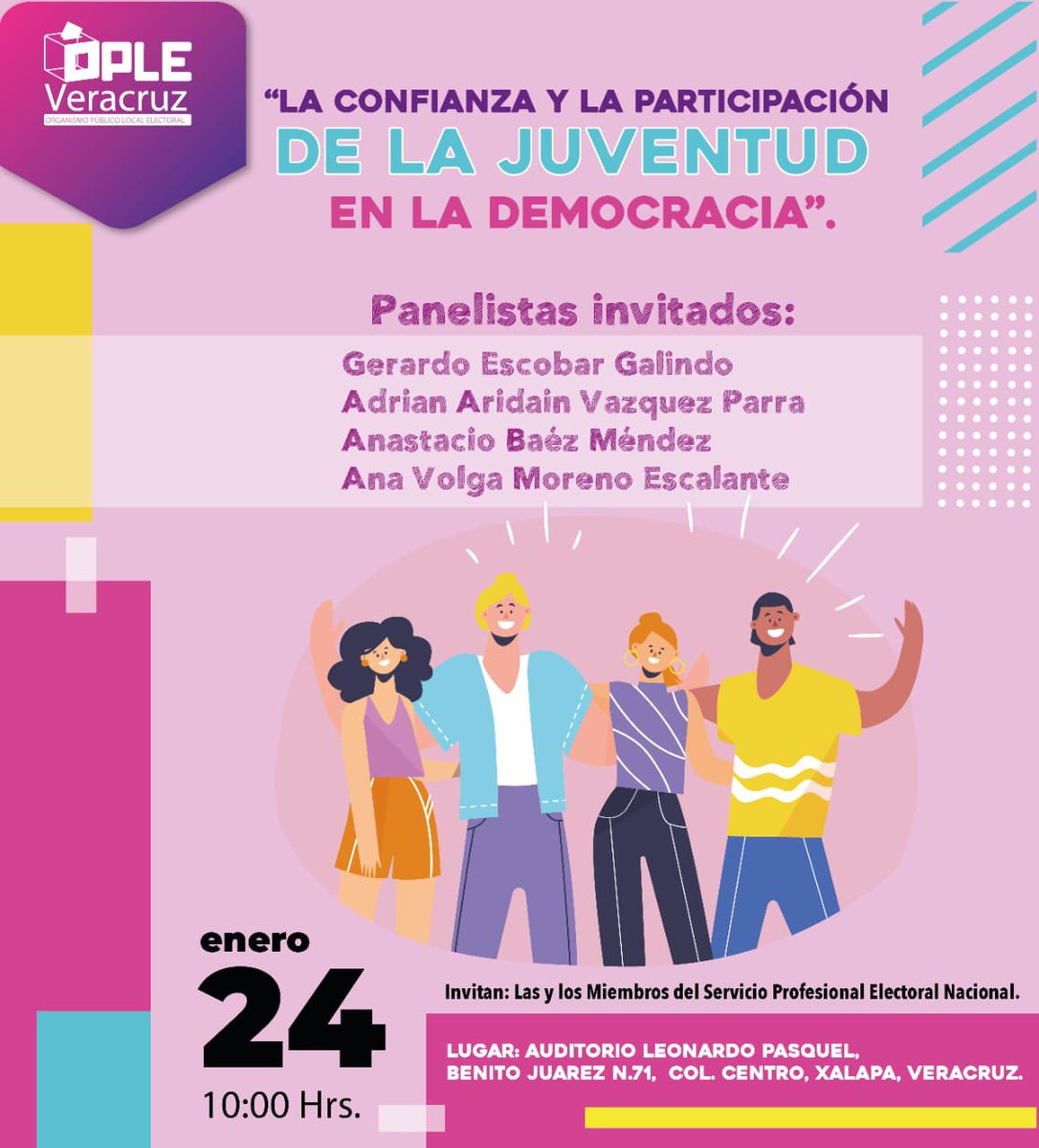 Heyitscarls's tweet photo. #MSPEN | Nuevo evento organizado por compañeros del Servicio Profesional del @ople_Ver. ¡Nos vemos ahí! 🔍 https://t.co/GyVaEmBUm6