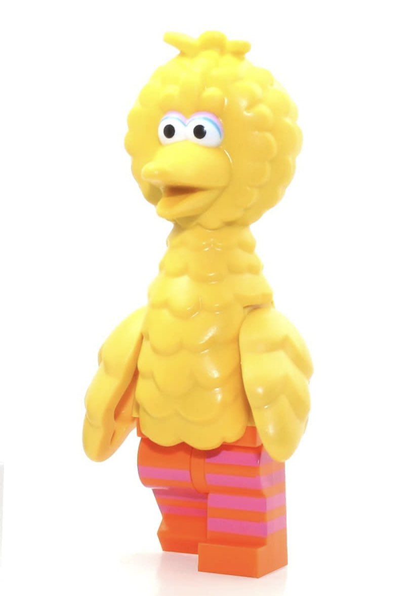 Big bird lego is my personal peak comedy.