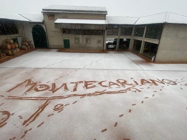 montecariano's tweet photo. La magia della neve… https://t.co/xOXtH7CCAm