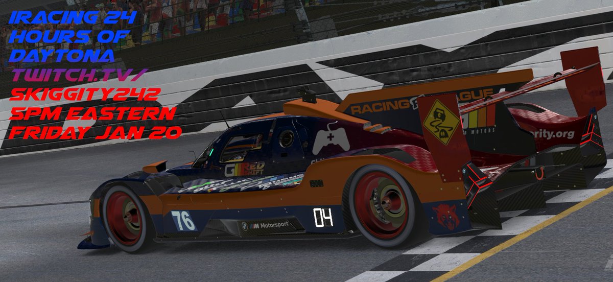 GabirMotors's tweet photo. Watch the 24 hours of Daytona from the Gabir Motors perspective at https://t.co/B3VKZU1Fmr starting at 2pm PST/5pm EST! https://t.co/7zS5D33K7q