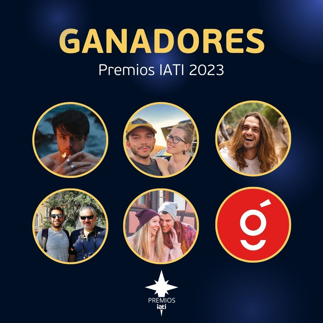 🏆GANADORES DE LOS PREMIOS IATI 2023

🌟📸 <a href="/Izhan_go/">Izhan</a> 
🌟🚐<a href="/SCPViajesBlog/">Sin Código Postal</a> 
🌟📹<a href="/LethalCrysis/">Lethal</a>
🌟💃<a href="/guiasviajar/">Guías Viajar</a>
🌟✍🏻<a href="/Viviendodeviaje/">Viviendo de Viaje</a>
🌟🌐<a href="/GijonTurismo/">Visita Gijón/Xixón</a>

¡Enhorabuena a todos! 👏 Por muchos más años de Premios IATI 😏
#PremiosIATI #iatiseguros #iatiporelmundo #fitur #madrid