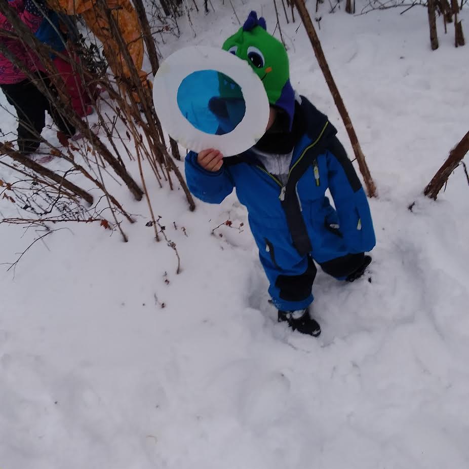 KatimavikELC's tweet photo. To continue our interest in colours, we hung suncatchers made of cellophane out in the yard. The children had to opportunity to look through the suncatchers and see what happened to the items around them.... #ColourExploration #OutdoorPlay #STEAM #HDLH https://t.co/DtwUsUSyD6