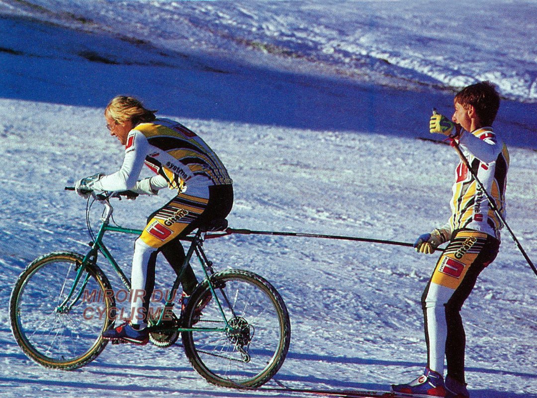 Laurent Fignon & Charly Mottet 🤩 (Megève, 1988)

📸 MC
#LaurentFignon #CharlyMottet #Megeve #SystemeU #cyclisme #cycling #ciclismo #skidefond #xcskiing