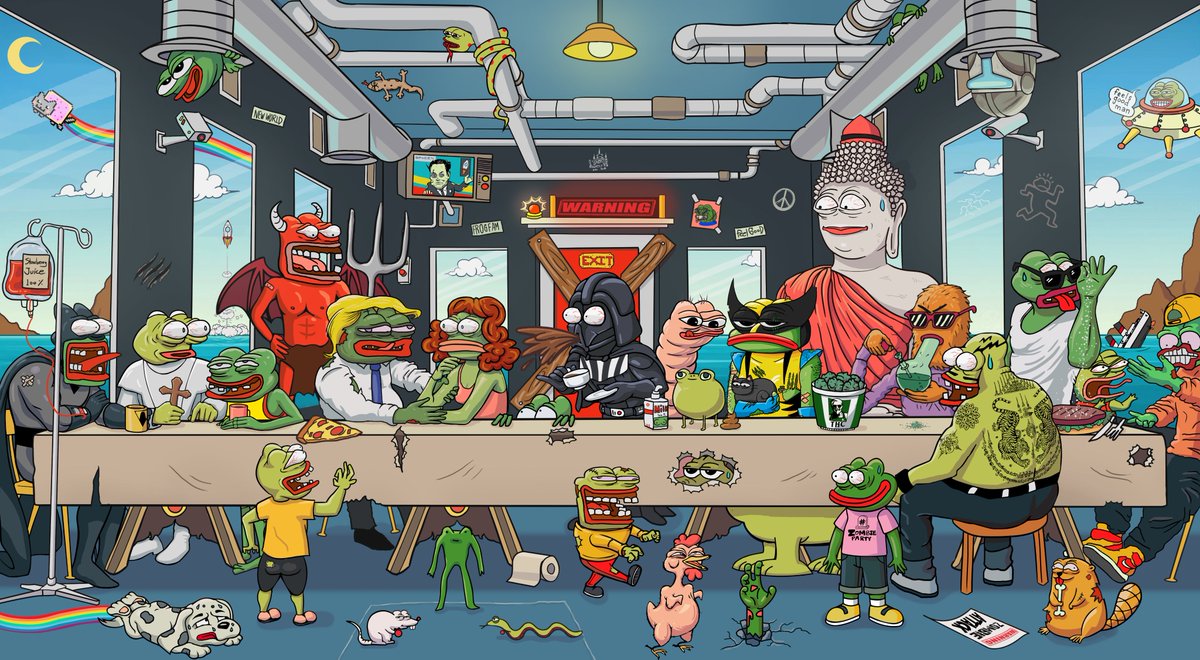 ☠ THE LAST PEPE ☠ by <a href="/realbuddhaaa/">ThugManStudio</a>