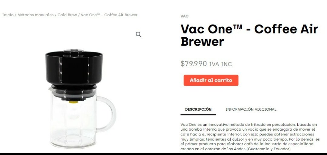 EntreLaNiebla's tweet photo. #VacOne para los amantes del café, van las imágenes de referencia y sus características. Se va por $60.000 https://t.co/oY2yXo97Hc