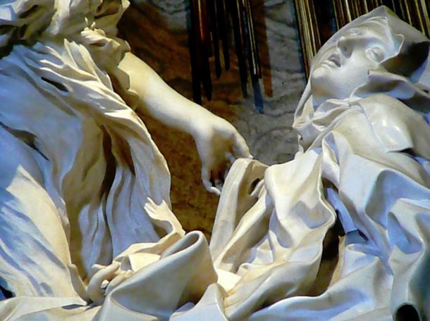 Detalles de cuatro obras de Gian Lorenzo Bernini.