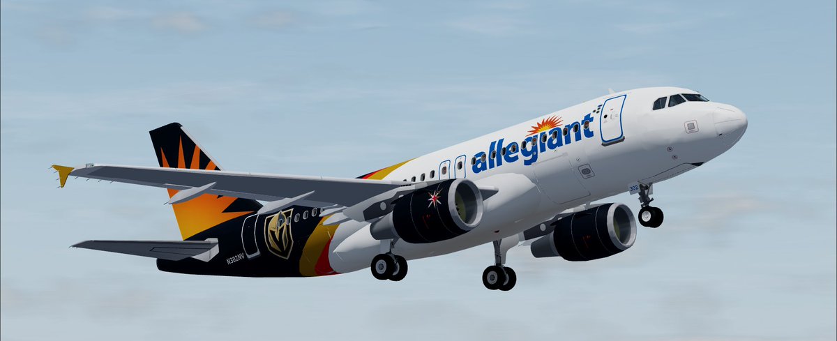 AAY_RBX's tweet photo. Welcome N302NV (Knights) &amp; N328NV (Raiders) to the family. 

Raiders or Knights? Let us know! 🧡💙
Will you be lucky enough to fly on these? 👀
#Roblox #RoAviation https://t.co/Gjbt2AkTKs