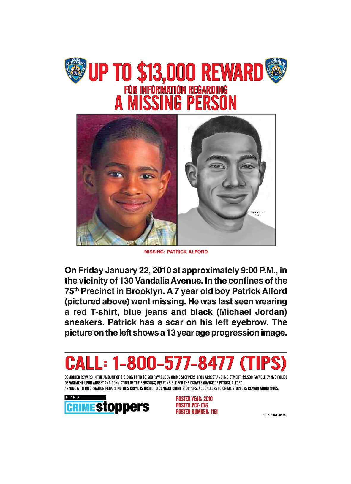 NYPD Missing Persons (NYPDMissing) / Twitter