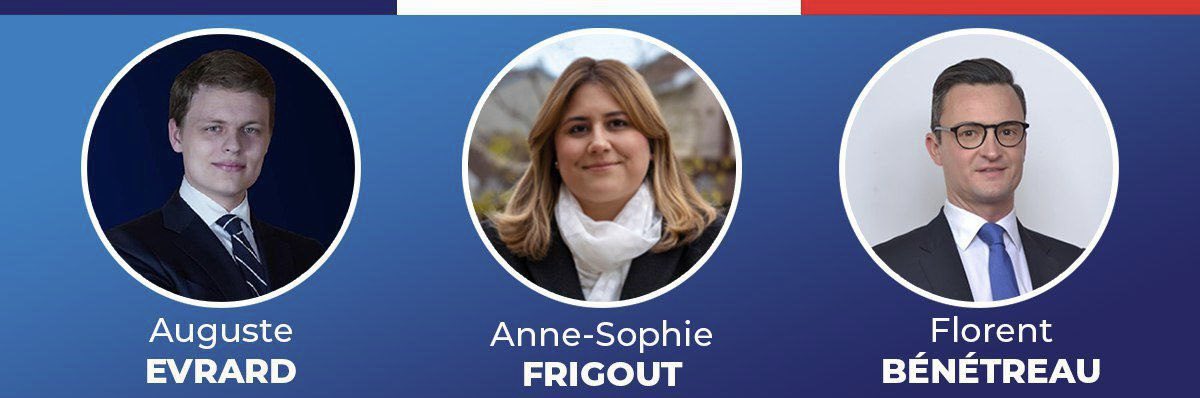 Dimanche, envoyons 3 députés RN de plus à l'Assemblée nationale pour contrer la #ReformeDesRetraites !

Votez pour :
✅ @asfrigout #circo5102 (#Marne)
✅ @Au_Evrard #circo6208 (#PasdeCalais)
✅ @FlorentBntreau5 #circo1601 (#Charente)