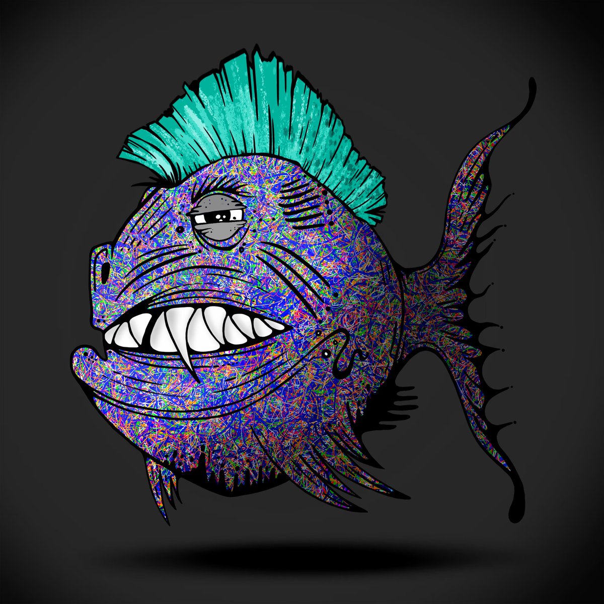 A big thank you <a href="/FISHTANK_NFT/">FISH-TANK.IO</a> for sending over Fish #340 👊

He joined my other Fish that I got into my pond