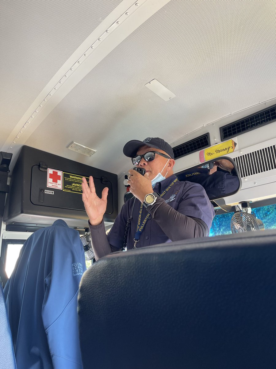 pbiscoachamy's tweet photo. Today I rode the bus with our Rising Stars group and had the pleasure of seeing PBIS on the Bus in action! Thank you bus driver Manny for a fantastic ride, clear expectations &amp; bus bucks! @FSDTranspo #FSDSEL #FSDPBIS @PBIS_CA https://t.co/xAqcZPNCku