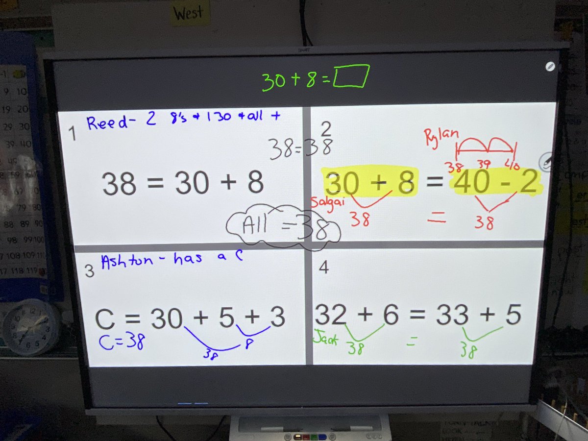 TeamMossRBE's tweet image. The conversations were flying during our #WODB today! Ss explained which one they thought didn’t belong and then a great conversation about what was the same for all of them! #mathjoycps