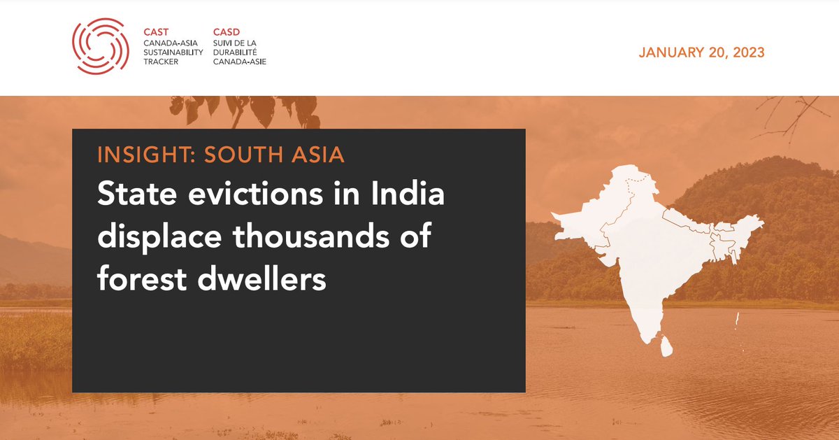 AsiaPacificFdn's tweet photo. #CAST | A recent pattern of state-sanctioned forest eviction drives in the northeast Indian state of #Assam with the aim of increasing the state’s forest cover have raised questions about growing Assamese nationalism and anti-Muslim sentiment in the state: https://t.co/ncsU1okxMs https://t.co/b4XO83Av8n