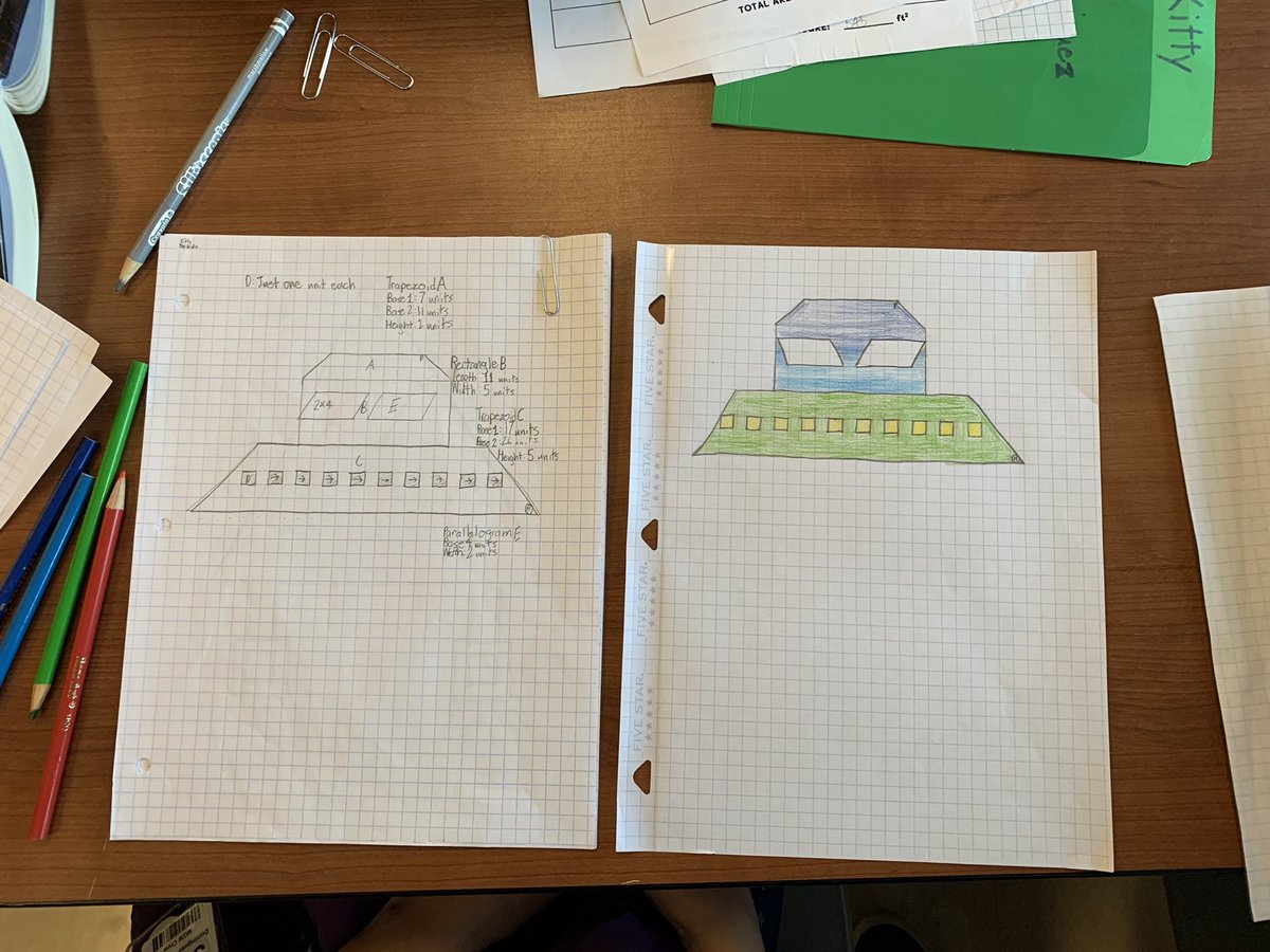 jencook80's tweet photo. So proud of our 6th grade math students! They killed their Expedition Case Study. Creating a mini golf course is hard work. Proud of their tenacity and craftsmanship! #multipledrafts #HQW @mgmgators https://t.co/30MytXKEXL