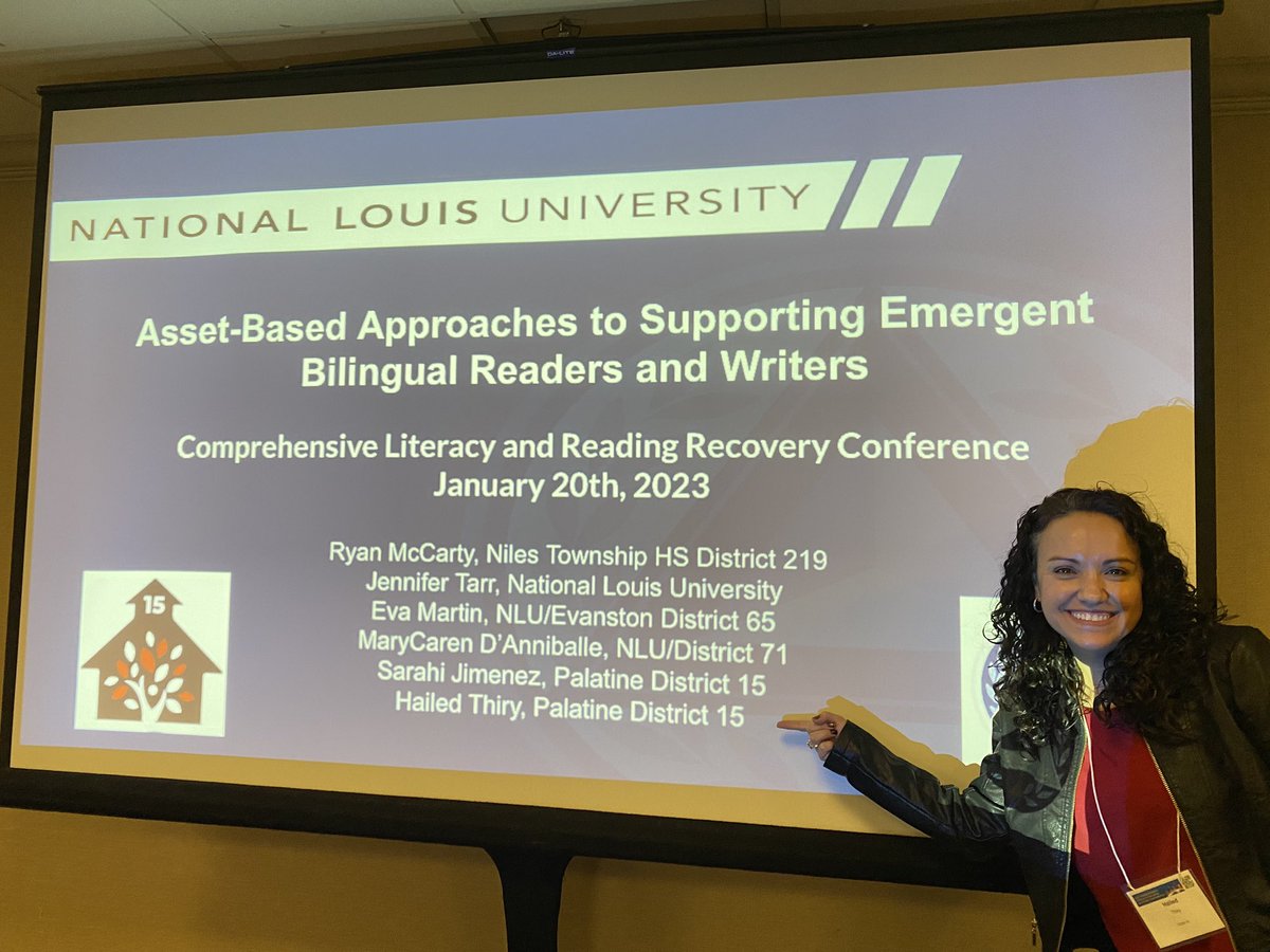 happyhailed's tweet photo. What an honor to have the opportunity to present with my NLU professors at #23LitCon and also have the pleasure to meet Kristin Lems @teachSJimenez https://t.co/P3OztVfp7R