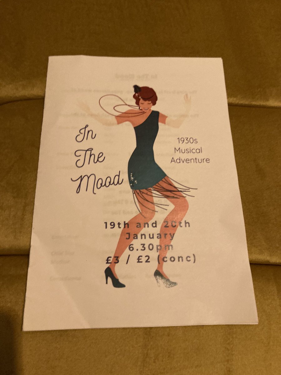 BaconBoy1989's tweet photo. Tonight, I enjoyed a highly entertaining evening watching the #ArkAlexandraAcademy performance of #InTheMood. I would like to congratulate everyone involved in such a wonderful production full of music, acting and dance. Thank you for an awesome evening. #Hastings #Mayor. https://t.co/y5FDJj969I