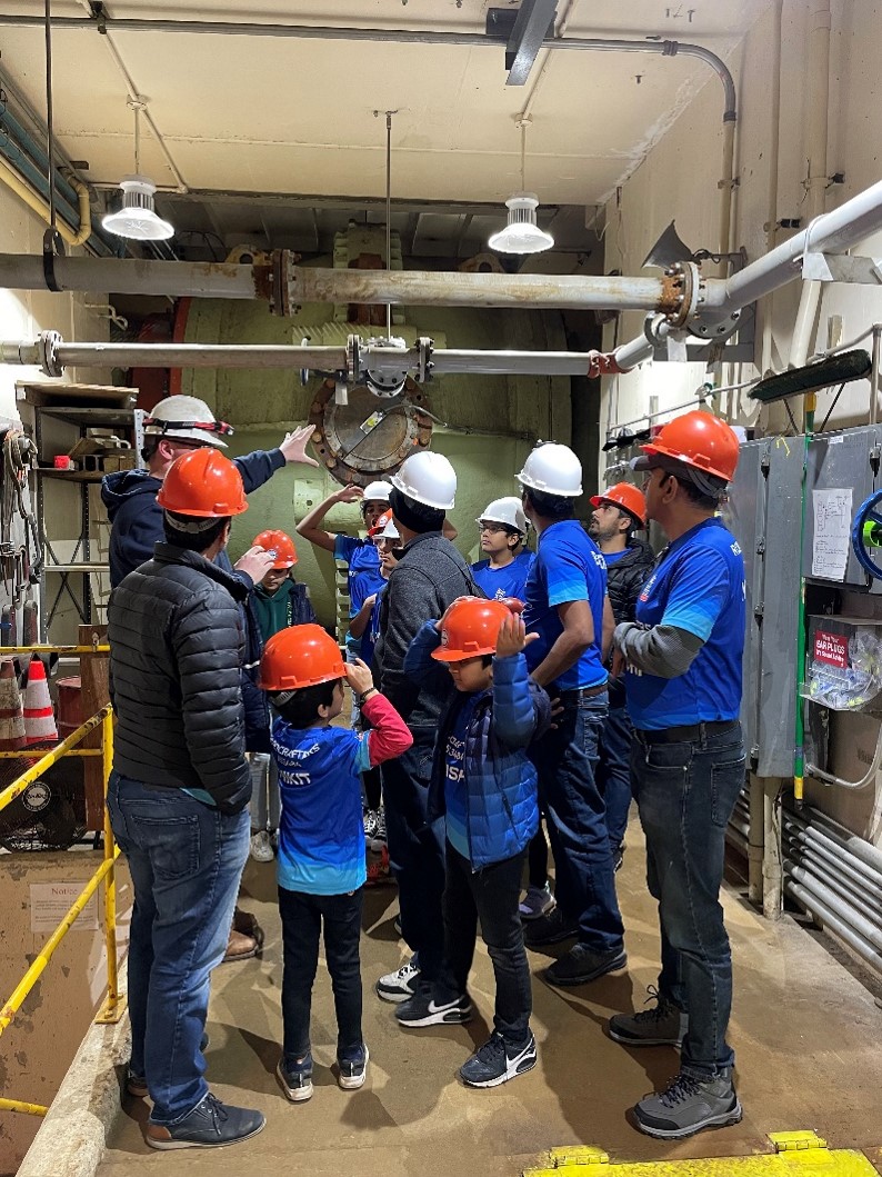 <a href="/REVRenewables/">REV Renewables</a> welcomed The Robo-Crafters and coach <a href="/BankimBhalaria/">Bankim Bhalaria</a> from the The Livingston Robotics Club at its Yards Creek pumped storage hydro plant! The talented 6th graders shared their ideas on power generation from household water use and got a tour of the facility.