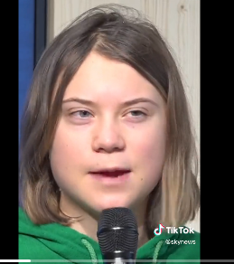 sayitnspinit's tweet photo. The reason this little fat fuck is telling you not to eat meat is so the selfish bratty shitbag can eat it all herself. https://t.co/UhGFdGTaBz
