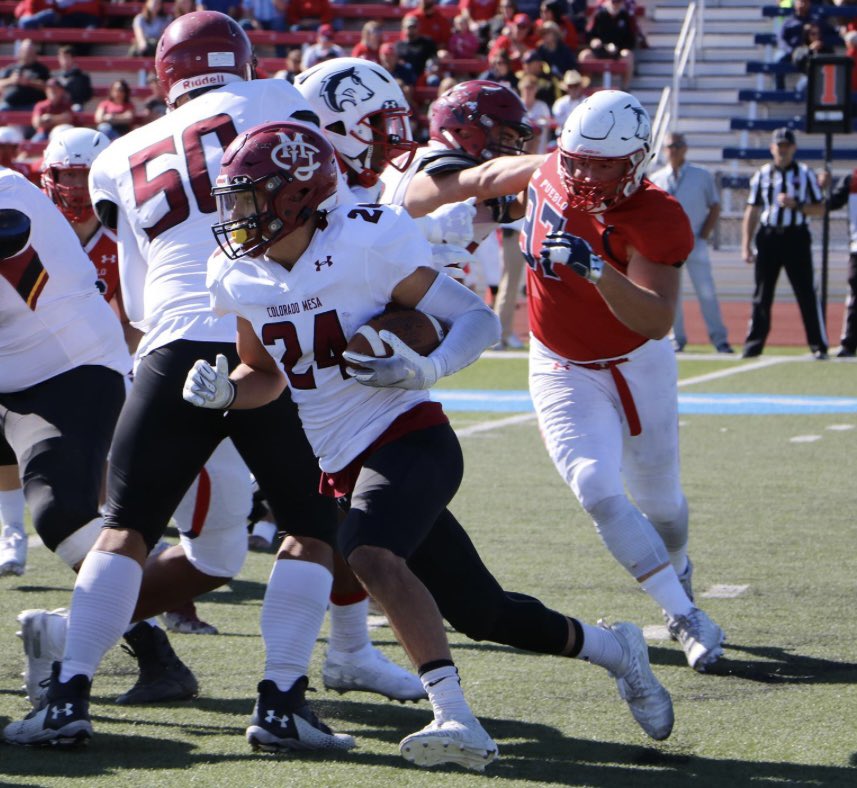 aidan2hammond's tweet photo. After an amazing official visit and conversation with @CoachKochevar I’m so excited and grateful to announce my first offer to play football at Colorado Mesa University! Rumble Mavs 🤘! 
@CoachAntHill @CoachGillmore @WestlakeFootbal https://t.co/HeE7WvBBIP