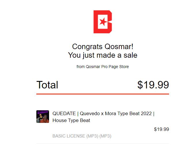 Zepidix's tweet photo. 3 sales today on @BeatStars 
Keep grinding 🔥 https://t.co/AYYkRR27Im