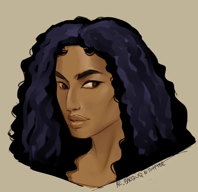 Sketch of my cousin I drew a while ago. 