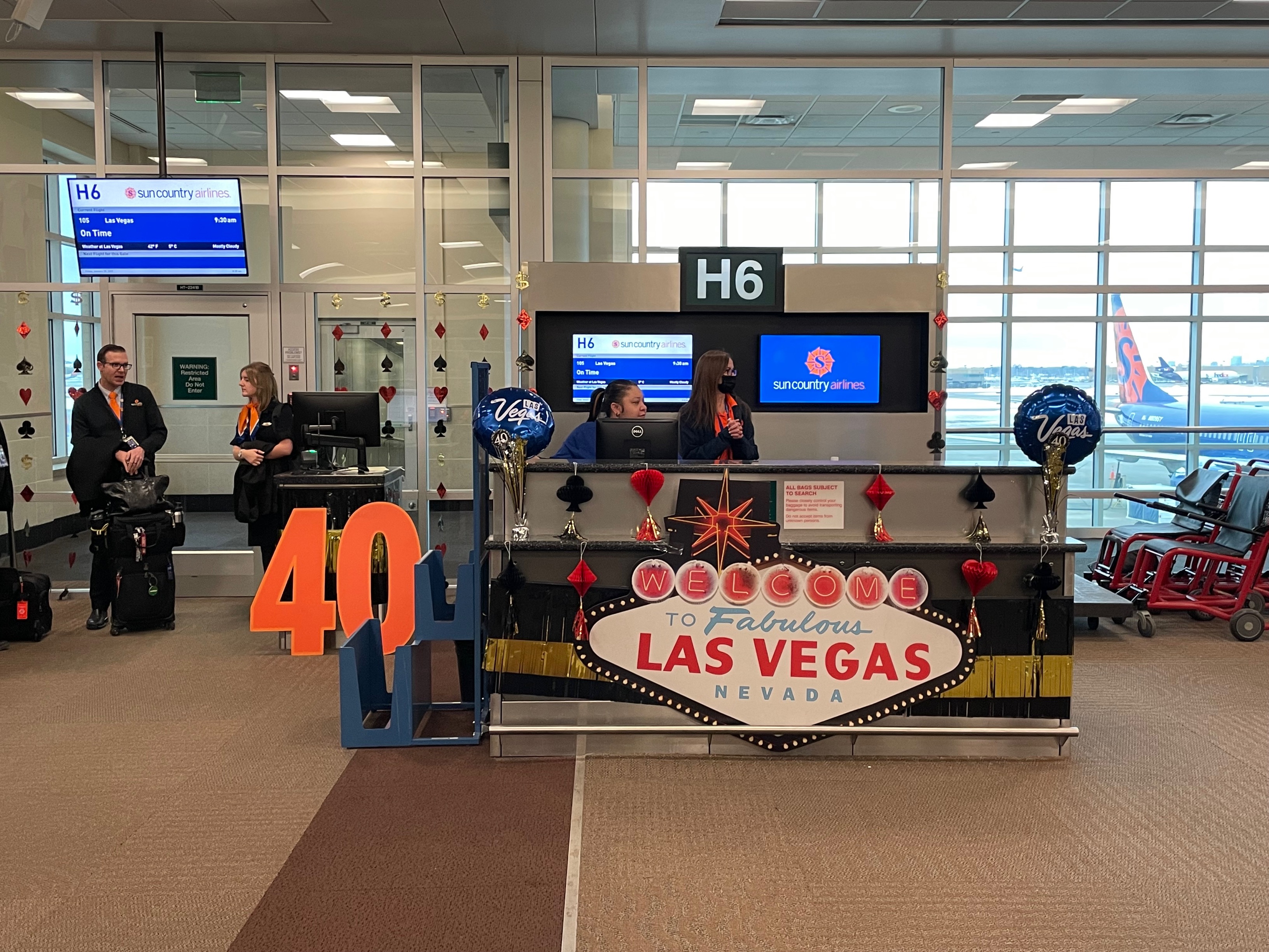 MSP Airport on Twitter "It all began with a first flight to Las Vegas! Congratulations to