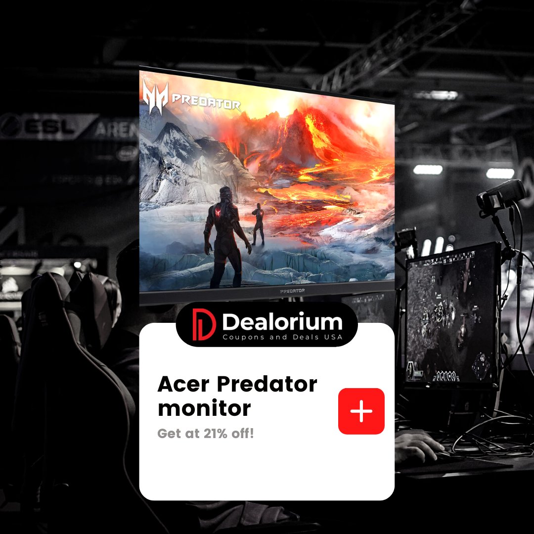 DealoriumDeals's tweet photo. Save 21% off Acer Predator monitor!

https://t.co/IenGcezad7

#acer #aceraspire #monitordeals #techdeals #dealorium https://t.co/qyKLM9nTGS