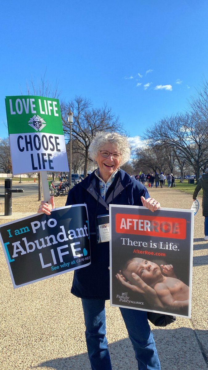 family_policy's tweet image. #ProLife is #ProWoman. These women and girls came out to the #MarchForLife2023 to empower women nationwide! @March_for_Life