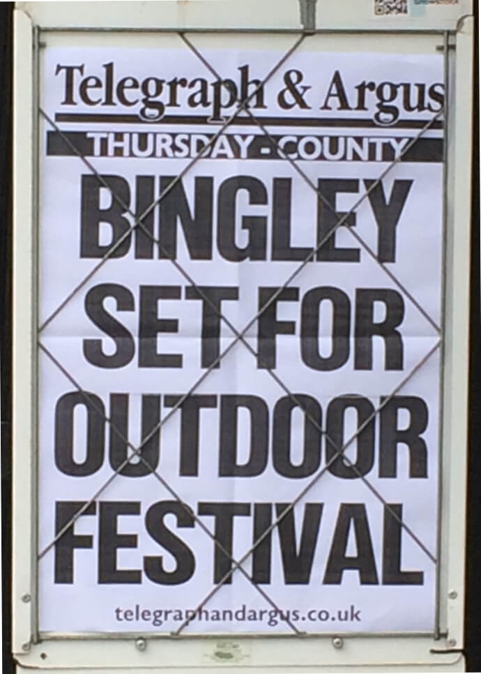 This is official: the 6th #Bingley Walking Festival will happen on Bank Holiday Monday 1st May! Add this date to your agenda now. More info to come soon #walking #wellbeing #outdoors #yorkshire