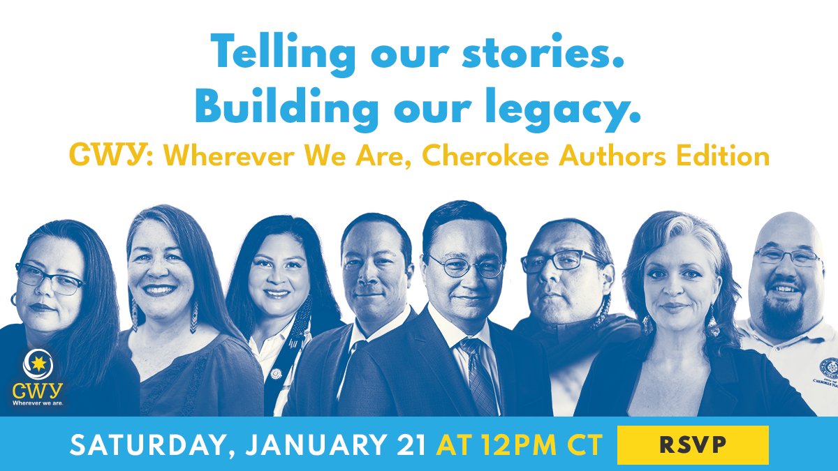 Join us on Saturday, January 21 to learn all about how Cherokee authors pass down Cherokee values through their work and how those values have influenced their writing. This free virtual event starts at 12:00 p.m. CT. 📚 📖🔖

RSVP today ➡️ loom.ly/kAY8Po4.