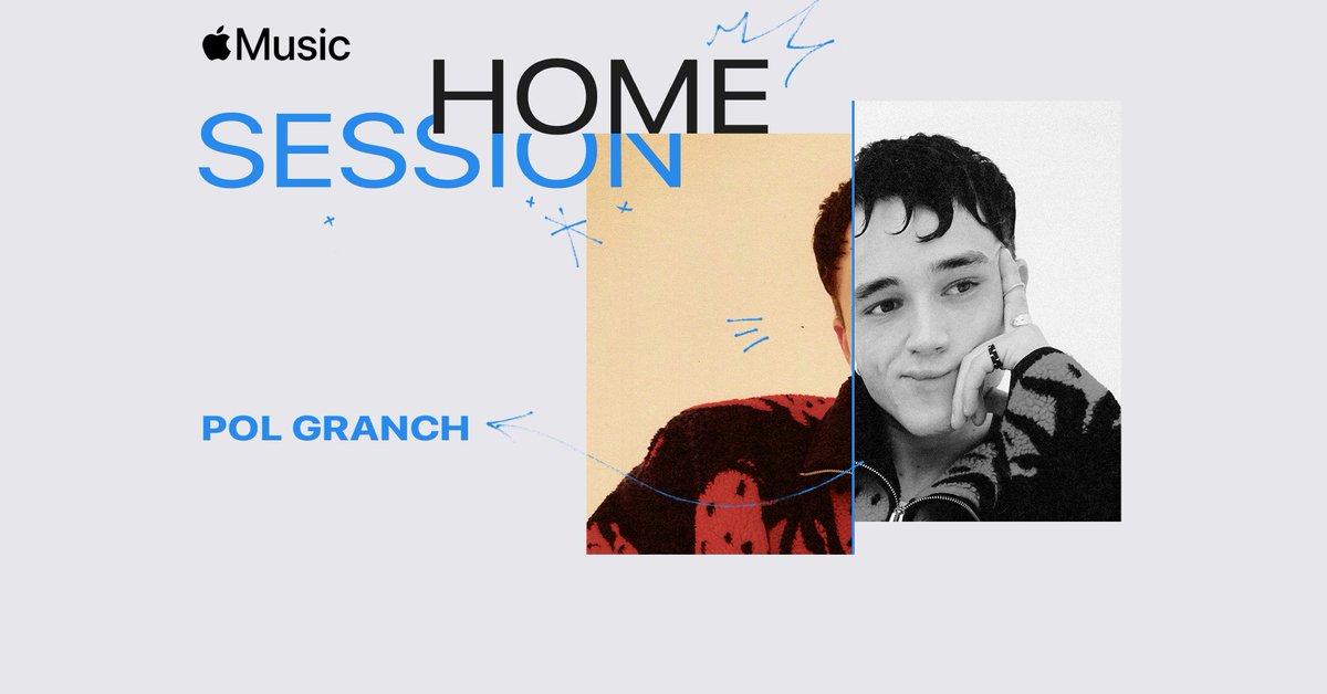 ❤️‍🔥🎙️ Y aquí, en Apple Music #HomeSession, está el madrileño @polgranch dando un toque personal a #Dolerme, de @rosalia. apple.co/3wivC9H