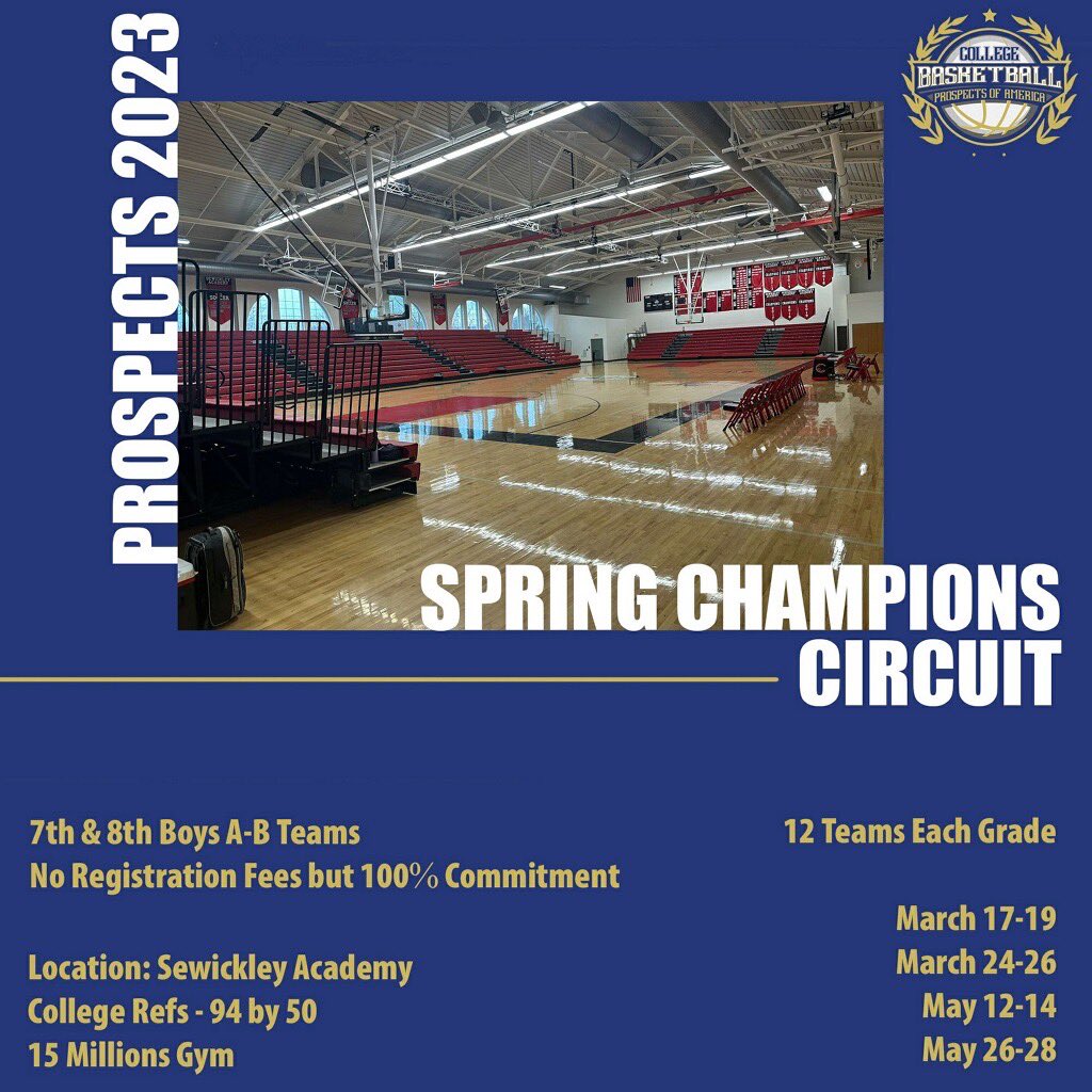 Prospects Basketball on Twitter "PROSPECTS 7TH & 8TH SPRING CHAMPIONS