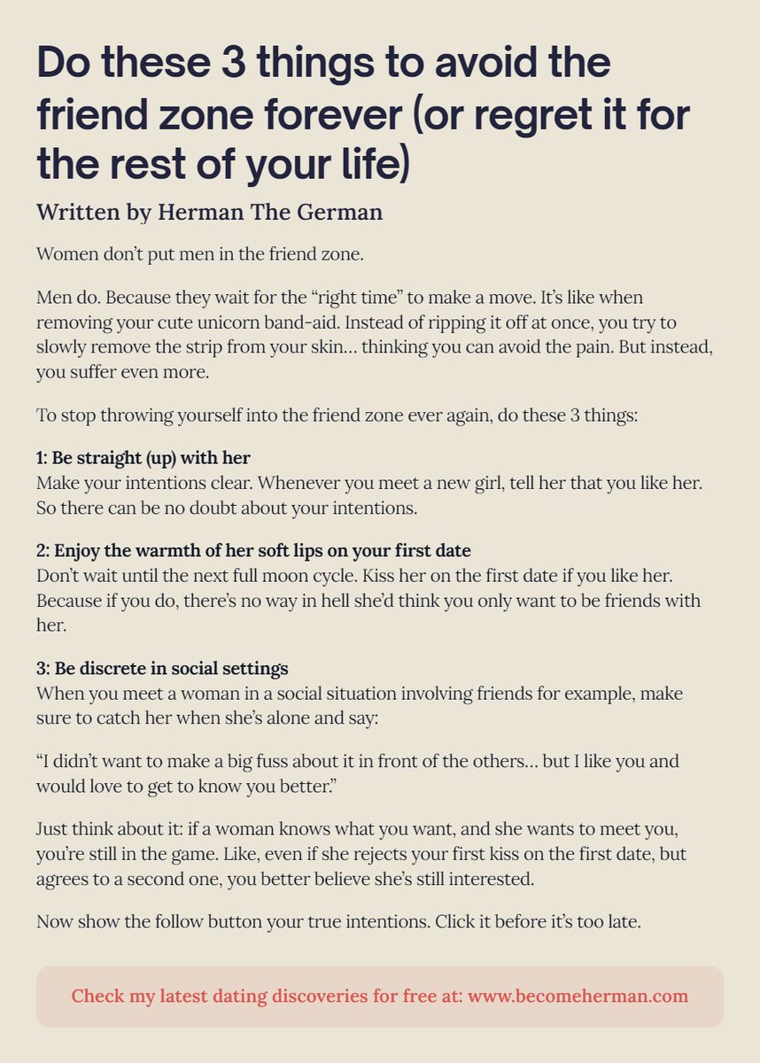 Do these 3 things to avoid the friend zone forever (or regret it for the rest of your life)