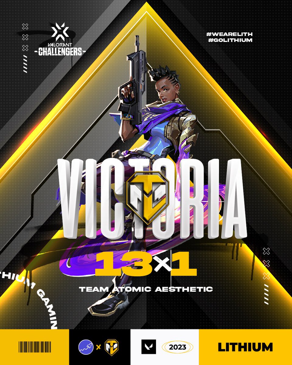 TeamLithiumOk's tweet photo. 🏆⚡️VICTORIA vs @ColectivoPwn por la @VCL_LATAM ✨
Comenzamos con el pie derecho, nos queda un camino largo por recorrer, hoy demostramos que vamos a por todo.

💪🏽Ahora necesitamos su apoyo más que nunca

#GOLithium⚡️ #WeAreLith⚡️ https://t.co/dZy7AAV9qm