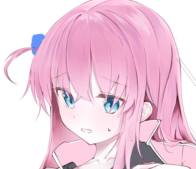 お顔良く描けてる気がする! 