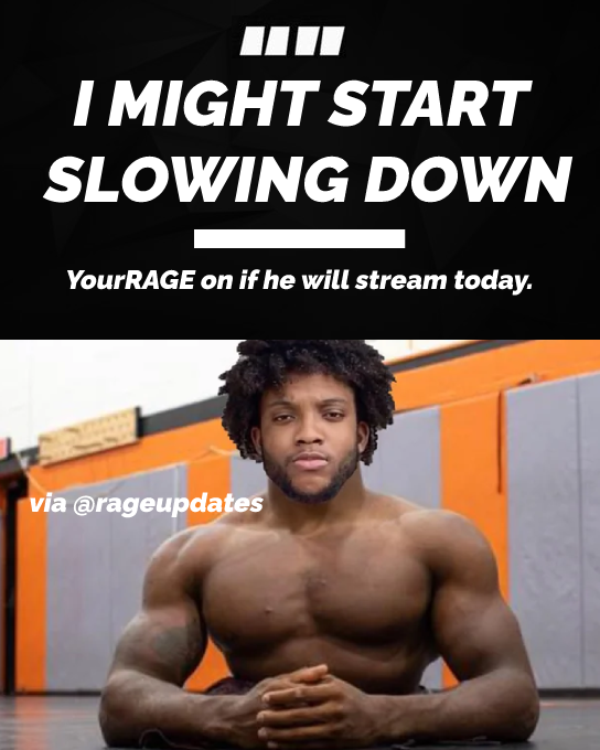 Rage Updates (fb?) on Twitter: