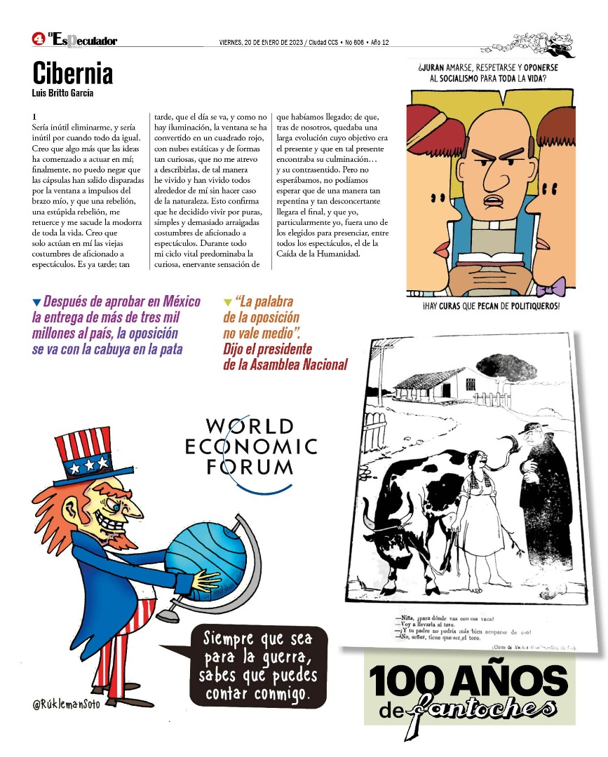 robertomalaver's tweet photo. Presentamos El Especulador Precoz No 606, por fuera https://t.co/o58e9ex2WN