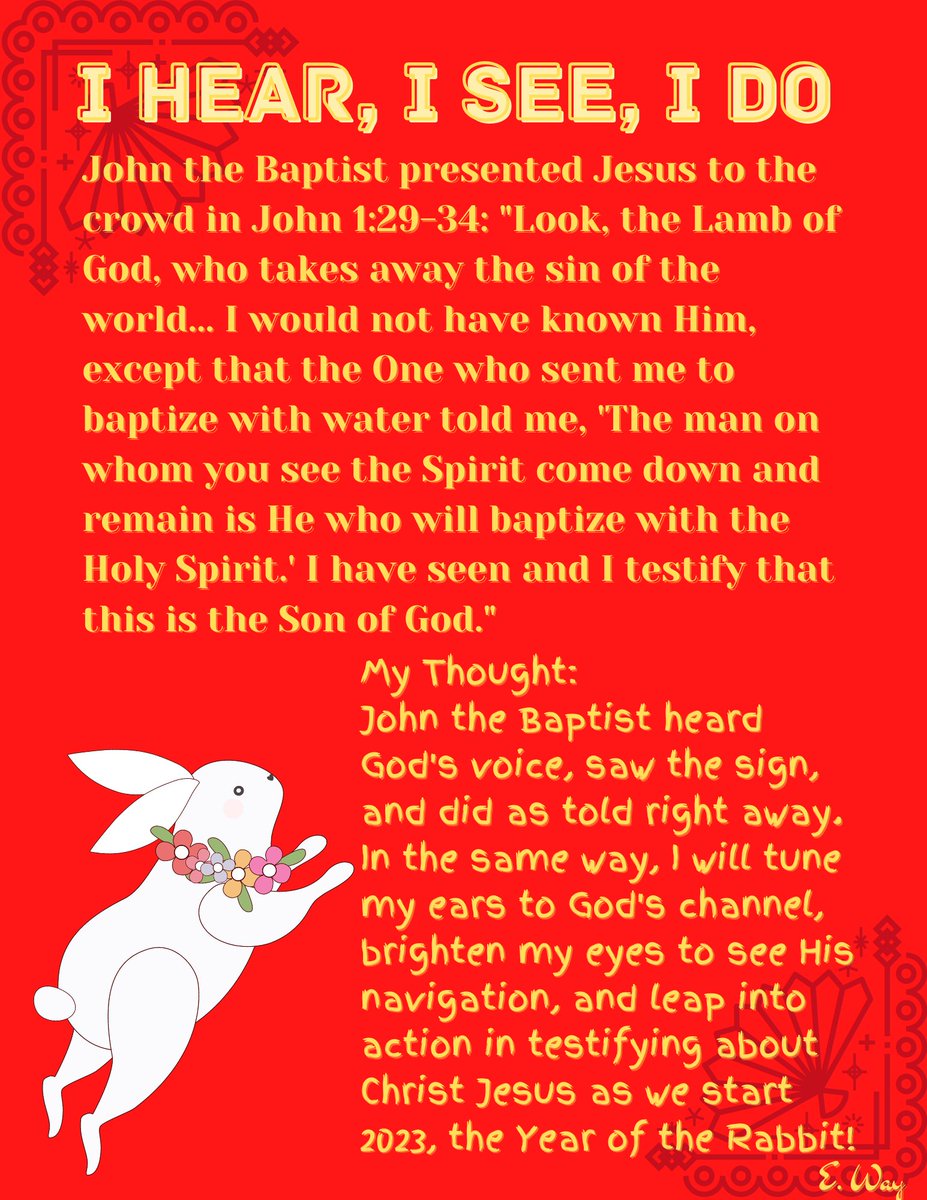 eway1008's tweet image. eway1008.org/post/i-hear-i-… #Bible #JesusChrist #Gospel #Testimony #YearOfRabbit #Faithfulness #Obedience #Resolution2023