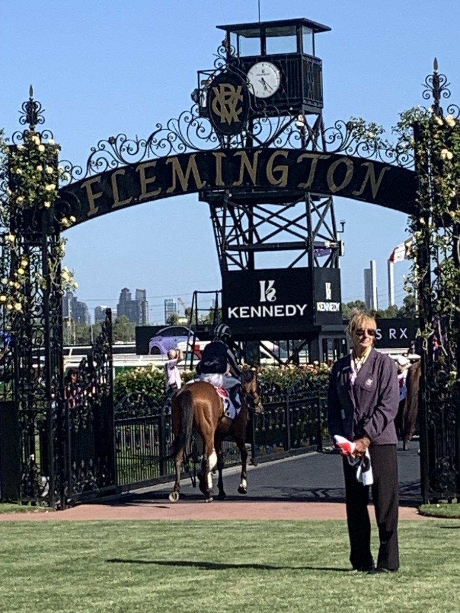 kingsteven1969's tweet photo. Great thrill to have my first runner at Flemington. https://t.co/4EWHdAD1hV