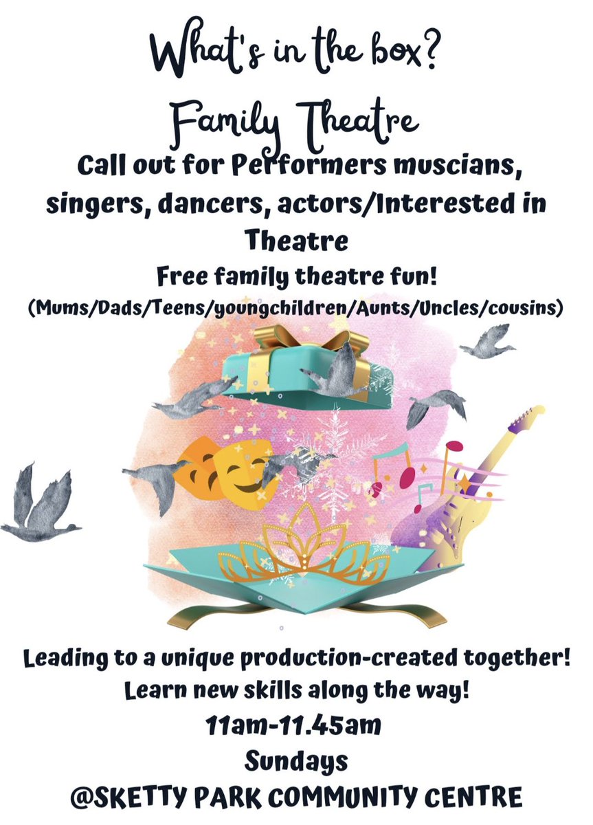 ImaginRay's tweet photo. Free Youth Theatre 7-11 year olds
And Free Family Theatre at Sketty Park Community Centre on Sundays. Pop along to join in the fun!
#YOUTH #theatre #drama #Swansea  #WALES #community https://t.co/hHNDMEUw8w