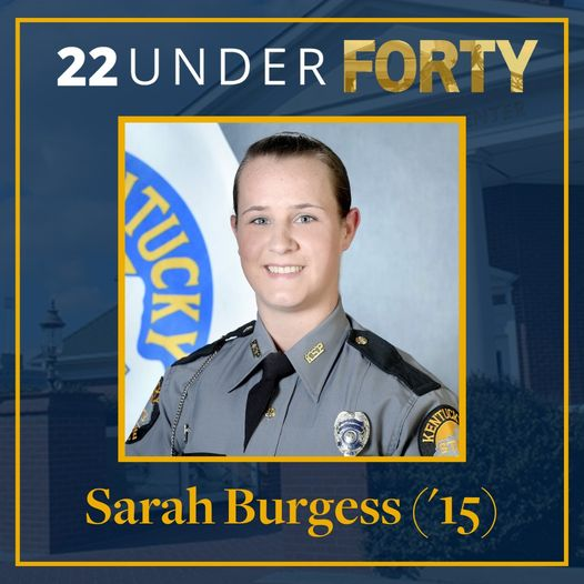 murraystcoehs's tweet photo. Congratulations to Sarah Burgess, who minored in Criminal Justice, for being named among the Murray State University Alumni Association #Top22Under40 Class of 2023! https://t.co/9Vc4zheMNy