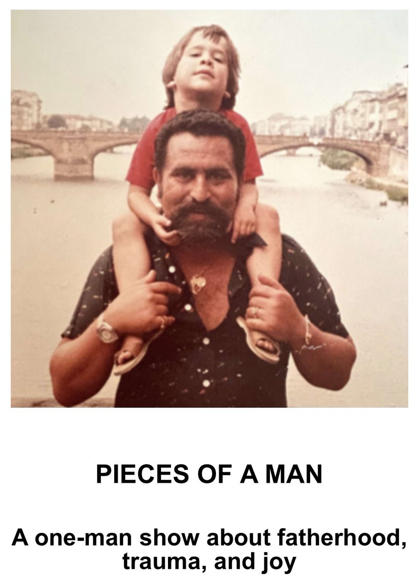 Rick Zedník (@rickzednik) on Twitter photo #PiecesofaMan, <a href="/David_Labi/">David Labi</a>’s 1-man show, is a tour de force. He tells his father’s traumatic, enigmatic story through dramatic interpretation & multi-media, weaving in humour, history, & disarming honesty. If you can see this show, go.
<a href="/FullCircleIdeas/">Full Circle Ideas</a>
davidlabi.com/pieces #PiecesofaMan, <a href="/David_Labi/">David Labi</a>’s 1-man show, is a tour de force. He tells his father’s traumatic, enigmatic story through dramatic interpretation & multi-media, weaving in humour, history, & disarming honesty. If you can see this show, go.
<a href="/FullCircleIdeas/">Full Circle Ideas</a>
davidlabi.com/pieces