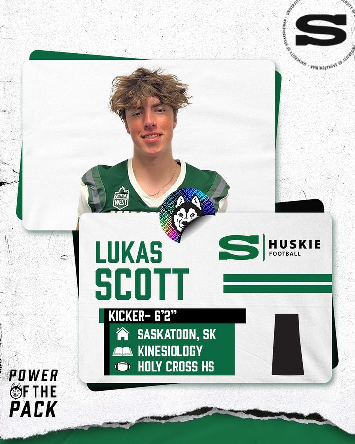 skhuskies's tweet photo. 🚨RECRUIT ALERT 🚨

6'2" kicker Lukas Scott is the newest member of Huskie football. Welcome to the Pack Lukas!

#HuskiePride | #PowerofthePack https://t.co/cw6vxcx5Tu